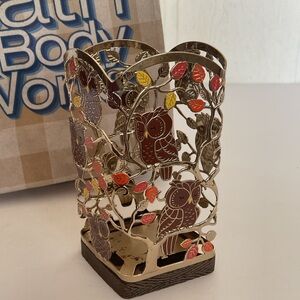 Bath and Body Works owl Foaming Soap Holder